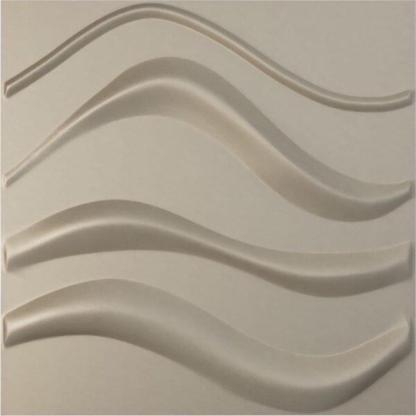 Ekena Millwork 19 5/8in. W x 19 5/8in. H Wave EnduraWall Decorative 3D Wall Panel Covers 2.67 Sq. Ft. WP20X20WVCSV - main